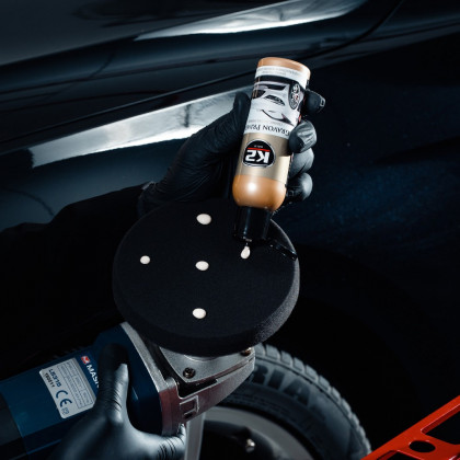 K2 Duraflex molitanový leštící kotouč - černý 150 mm - 1 ks