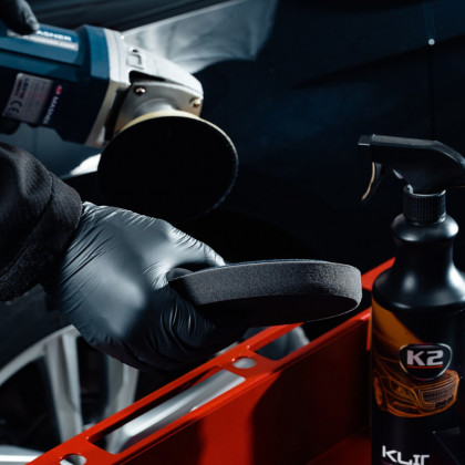 K2 Duraflex molitanový leštící kotouč - černý 150 mm - 1 ks