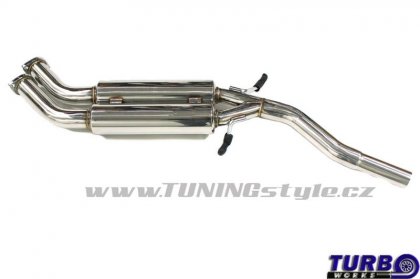 CatBack výfukový systém TurboWorks Audi A6 B7 2.0T