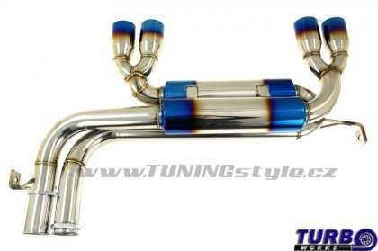 CatBack výfukový systém TurboWorks BMW E46 M3 Typ.2