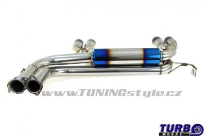 CatBack výfukový systém TurboWorks BMW E46 M3 Typ.2