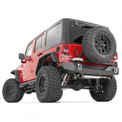 Front and rear fender flares Rough Country Flat