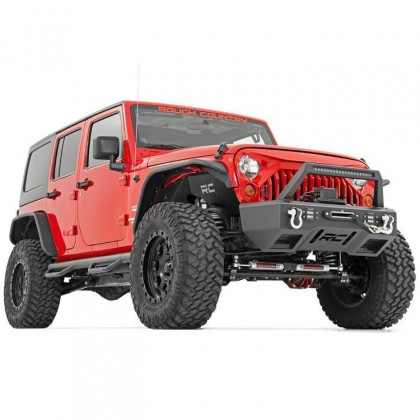 Front and rear fender flares Rough Country Flat