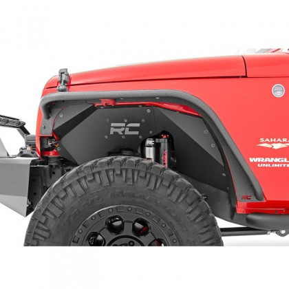Front and rear fender flares Rough Country Flat