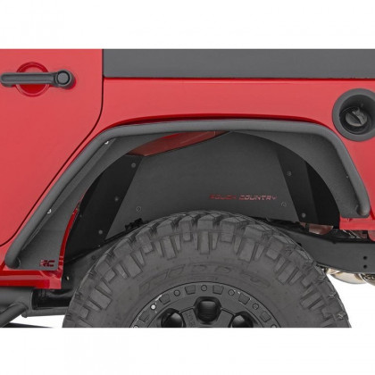Front and rear fender flares Rough Country Flat