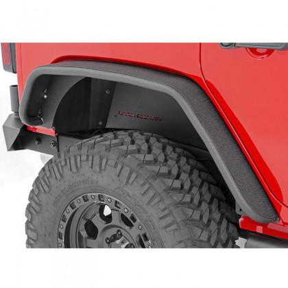 Front and rear fender flares Rough Country Flat