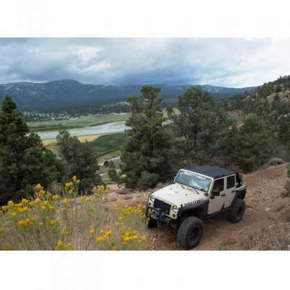 Extended soft top Black Diamond Smittybilt