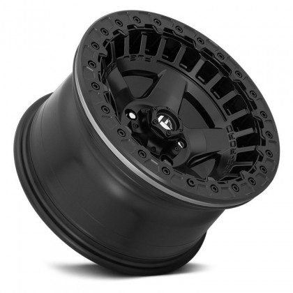 Alloy wheel D118 Warp Beadlock Matte Black Fuel