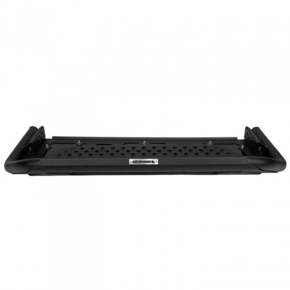 Front RC3 LR skid plate with step and recessed light bar mount for 20" single row LED Go Rhino