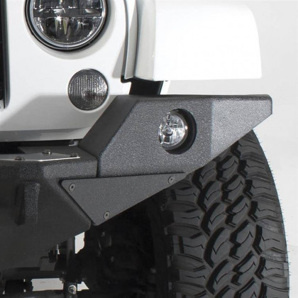 Modular bumper system full width end caps with fog lights Smittybilt XRC M.O.D.