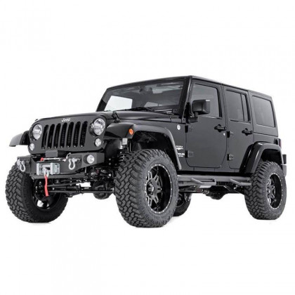 Front bumper with winch plate and fog light mounts stubby Rough Country