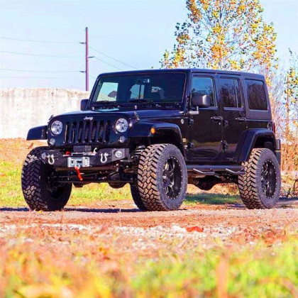 Front bumper with winch plate and fog light mounts stubby Rough Country