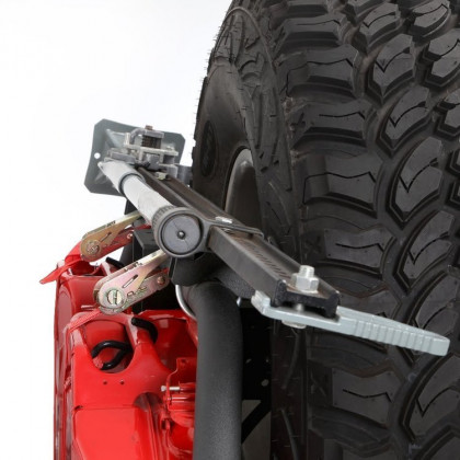 Rear steel bumper with tyre carrier Smittybilt XRC Atlas