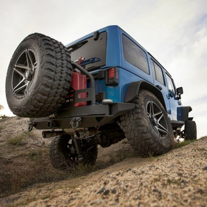 Rear steel bumper with tyre carrier Smittybilt XRC Atlas