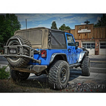 Body Mounted Tire Carrier POISON SPYDER
