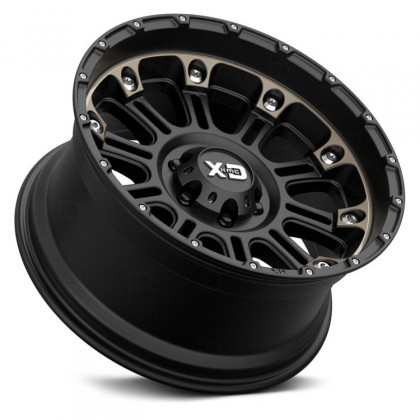 Alloy wheel XD829 Hoss II Satin Black Machined Dark Tint XD Series