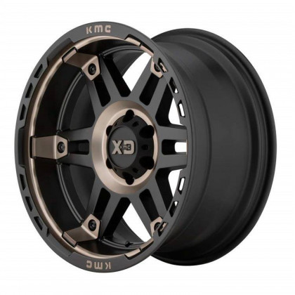 Alloy Wheel XD840 Spy II Satin Black/Dark Tint XD Series