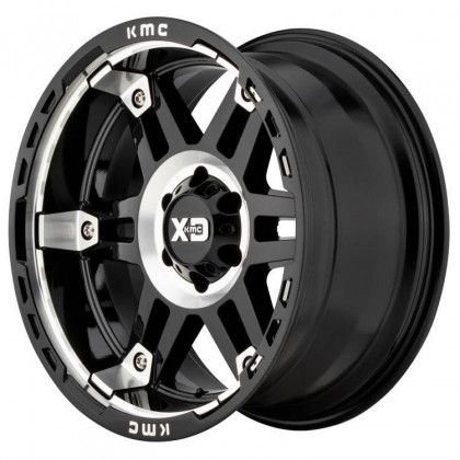 Alloy wheel XD840 Spy II Gloss Black Machined XD Series