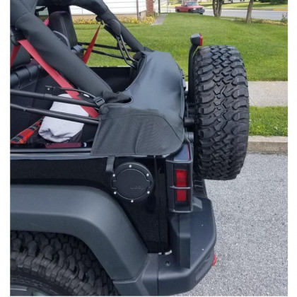 Soft top storage boot Denim Black Smittybilt