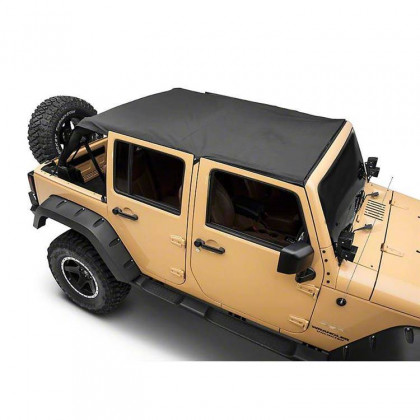 Soft top extended Black Diamond Smittybilt