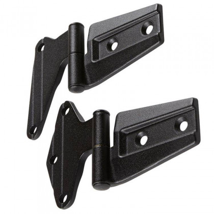 Door hinges black Smittybilt