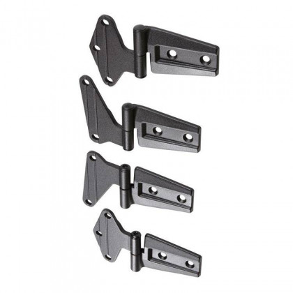 Door hinges black Smittybilt