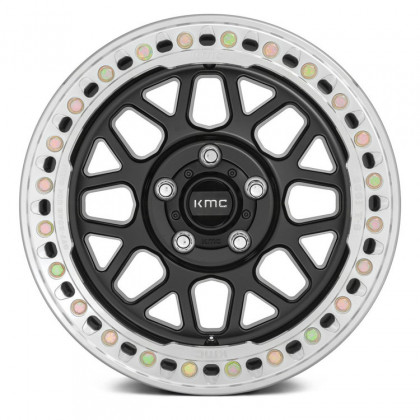 Alloy wheel KM235 Satin Black Beadlock KMC