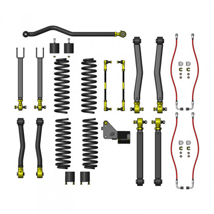 Suspension kit Clayton Lift Premium Lift 2,5"