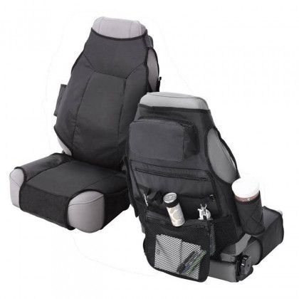 Front seat covers black Smittybilt Katch-All