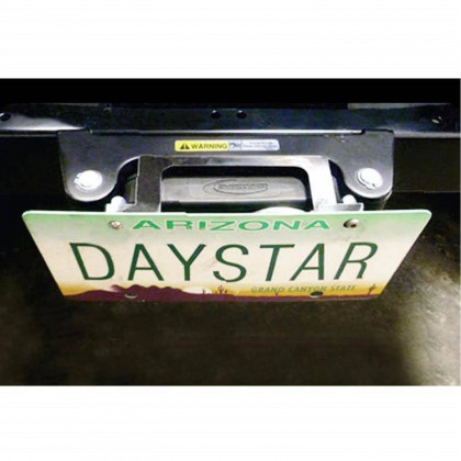 License Plate Retainer Bracket Black Daystar