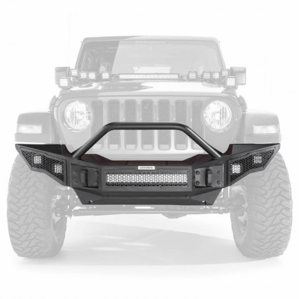 Front full bumper with bull bar Go Rhino Rockline