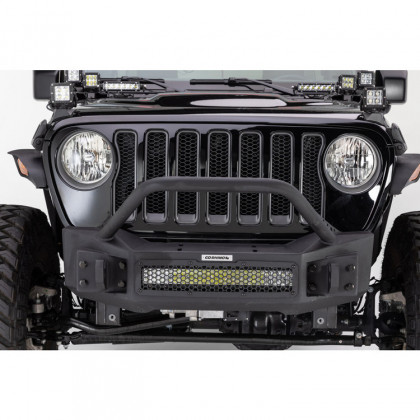 Front stubby bumper with bull bar Go Rhino Rockline