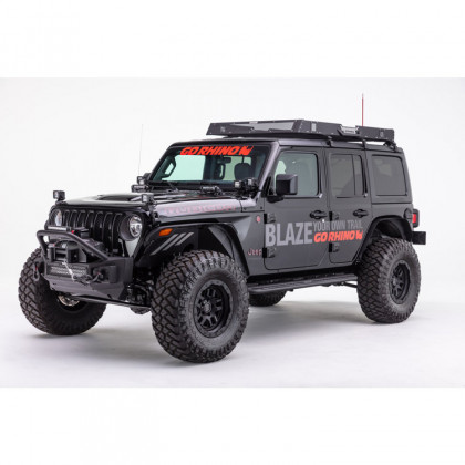 Front stubby bumper with bull bar Go Rhino Rockline