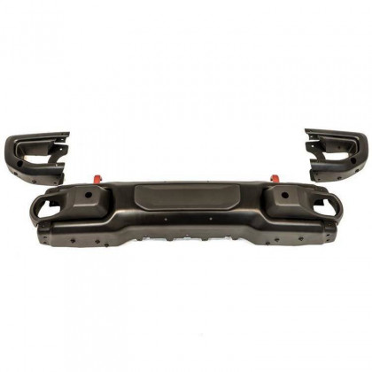 Front steel bumper with winch plate OFD