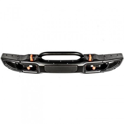 Front steel bumper with bull bar and winch plate OFD