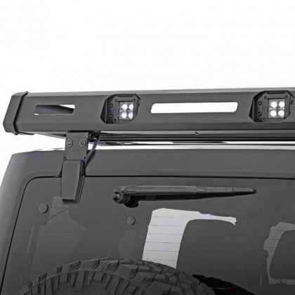 Roof rack system for hard top with LED lights Rough Country
