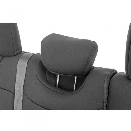 Seat cover set neoprene black Rough Country