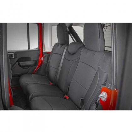 Seat cover set neoprene black Rough Country