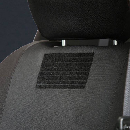 Front seat covers black Smittybilt Custom Fit G.E.A.R. GEN2