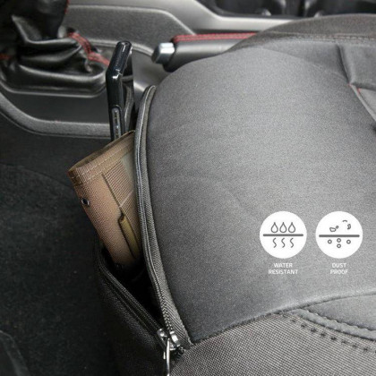 Front seat covers black Smittybilt Custom Fit G.E.A.R. GEN2