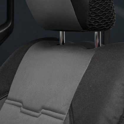 Neoprene seat cover set black/charcoal Smittybilt GEN2