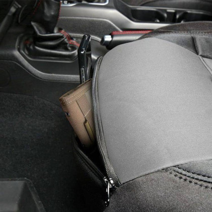 Neoprene seat cover set black/charcoal Smittybilt GEN2