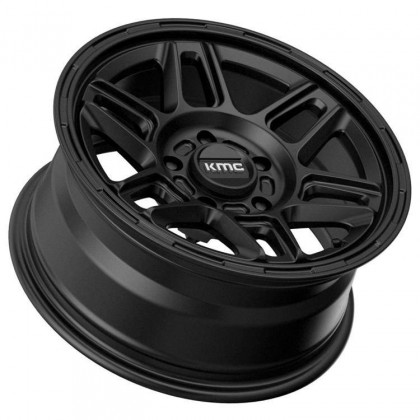 Alloy wheel KM716 Satin Black KMC