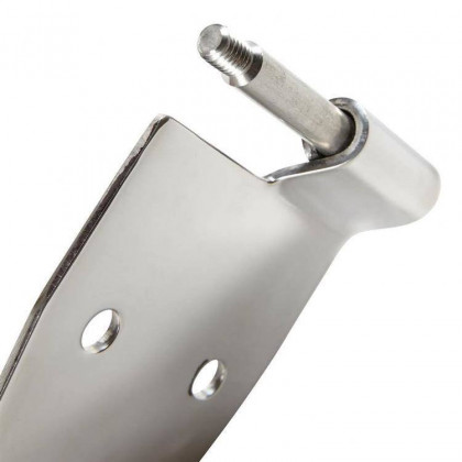 Door hinge set stainless steel Smittybilt