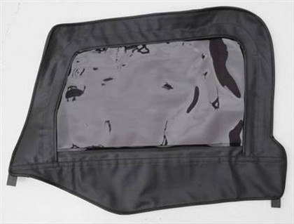 Door skin with frame and window Black Denim driver side Smittybilt