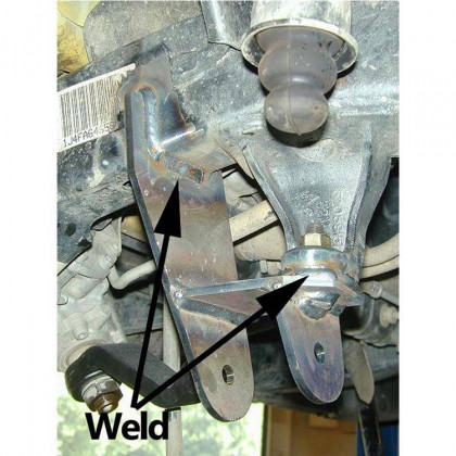 Track bar drop bracket Clayton Off Road Lift 4-7"