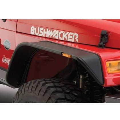 Front and rear fender flares Bushwacker Flat Style