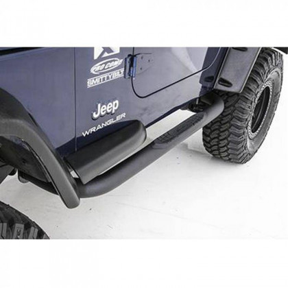 Side bars gloss black Smittybilt Sure Step