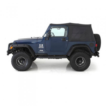 Side bars textured black Smittybilt Sure Step
