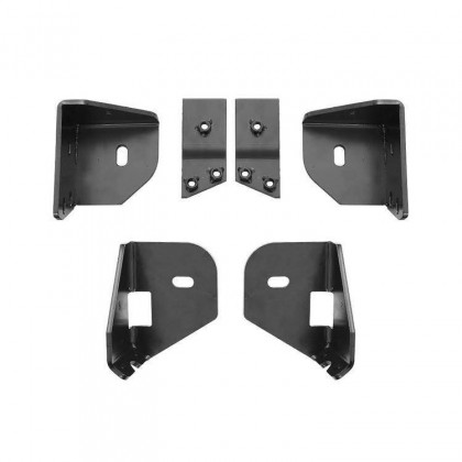 Side bars textured black Smittybilt Sure Step